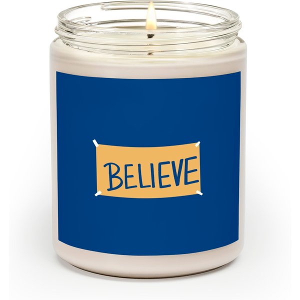 Ted Lasso Believe Scented Candle-image