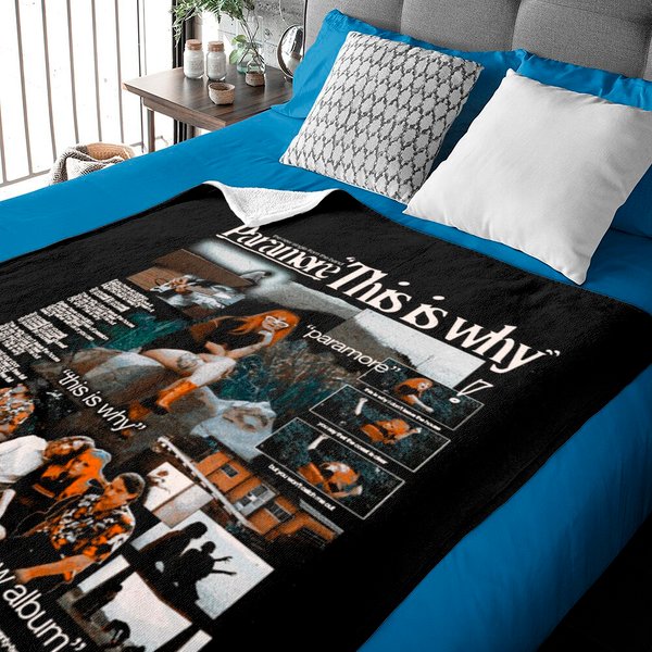 Vintage Paramore Tour Baby Blankets, Paramore Band 2023 Baby Blankets-image