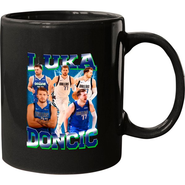 Luka Doncic And Kyrie Irvin Graphic Mavericks Basketball Mugs Mugs-image