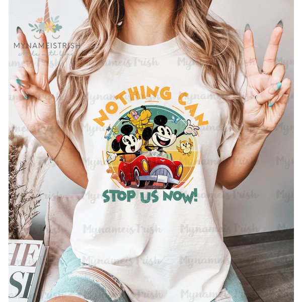 Vintage Nothing Can Stop Us Now Tshirt-image