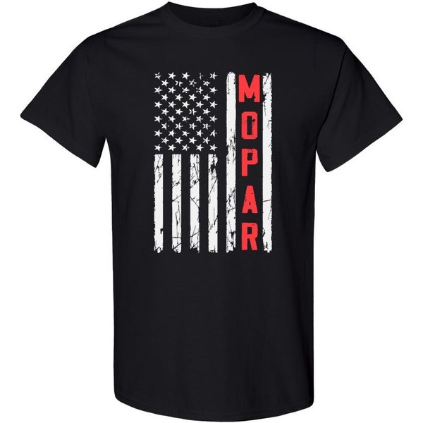 Mopar Tshirt, American Flag Shirt, Mopar Lover Tee-image