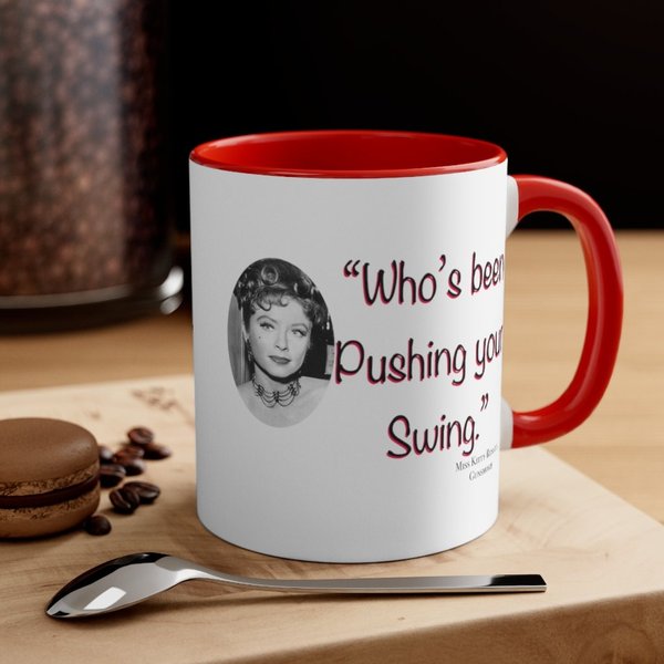 Gunsmoke Miss Kitty Accent Coffee Mug