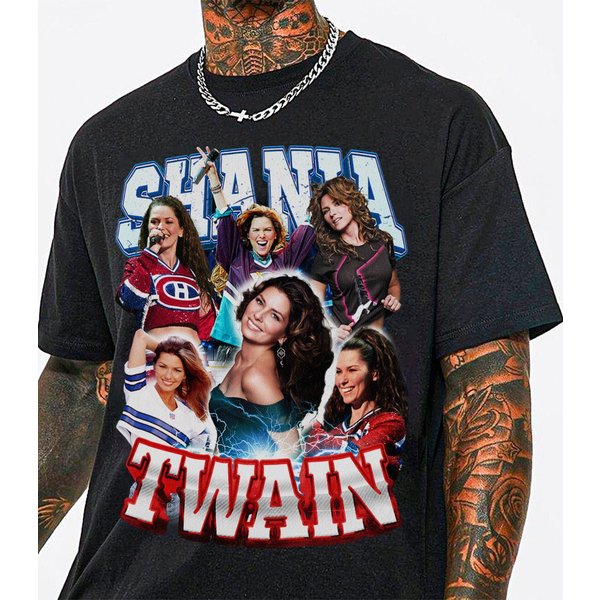 Shania Twain Concert 2023 Fan Gift Shirt, Shania Twain And Sports Merch-image