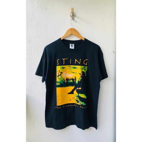 Vintage Original 90S Sting Ten Summoners Tales 1993 Tour Band T-Shirt-image