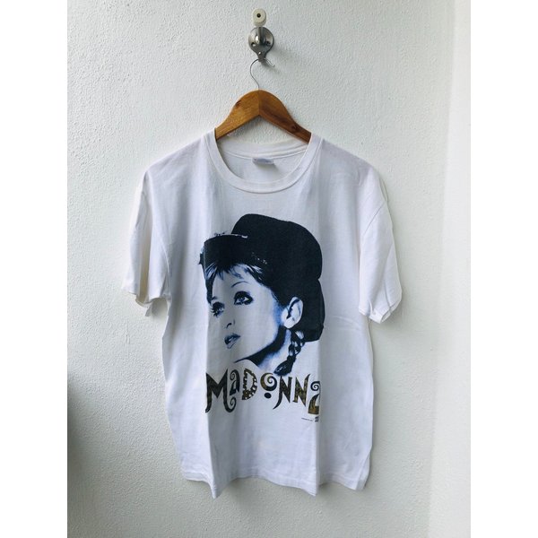 Vintage Madonna Girlie Show 1993 Queen Of Pop 2 Sided Printedt-Shirt-image
