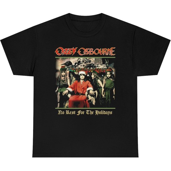 Ozzy Osbourne No Rest For The Holidays Christmas Shirt-image