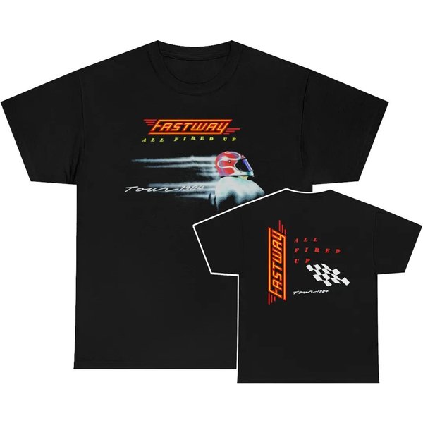 Fastway 1984 All Fired Up Tour Shirt-image