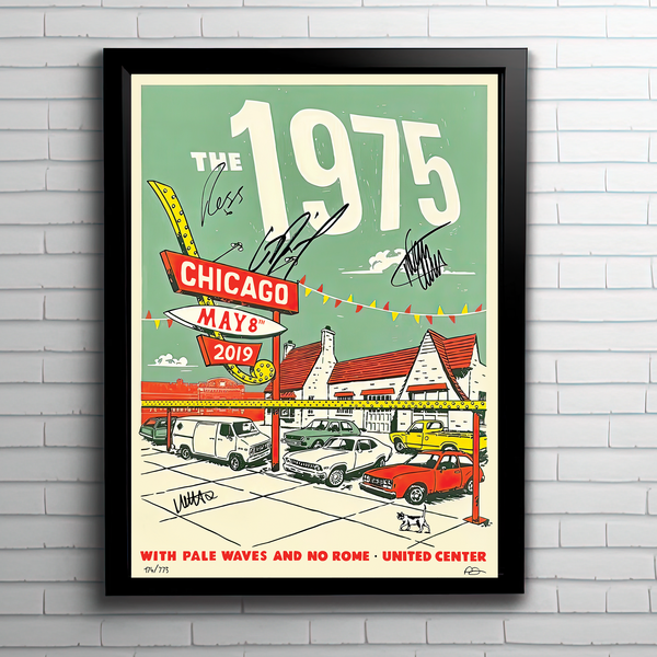 The 1975 Band Poster, 1975 Concert 2019 Tour Poster-image