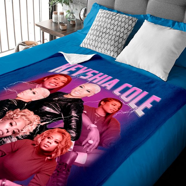 Keyshia Cole Verzus Ashanti/Black Baby Blankets/Keyshia Cole Baby Blankets-image