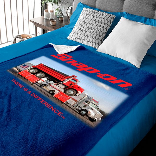 Snap On Tools Charging To New Horizons Racing Baby Blankets-image