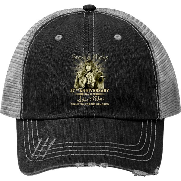 Stevie Nicks 57Th 1966-2023 Trucker Hats, Fleetwood Mac Band Tour 2023-image