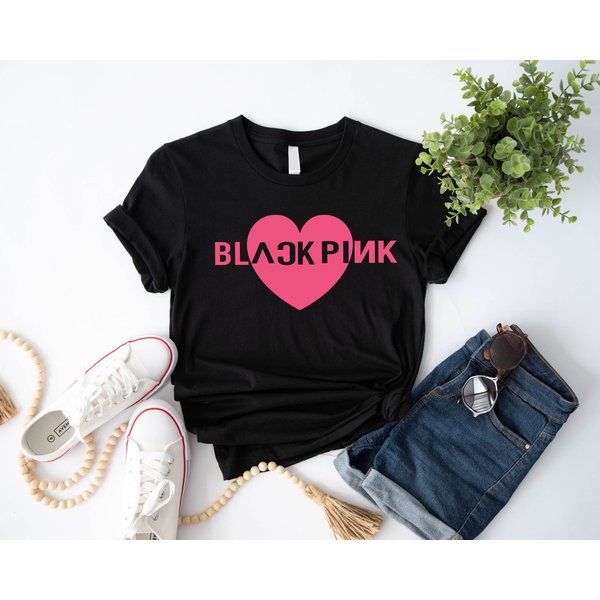 Blackpink Shirt, Blackpink Hear-image