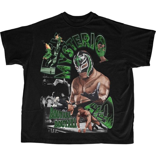 Rey Mysterio Vintage Wrestling Tee-image