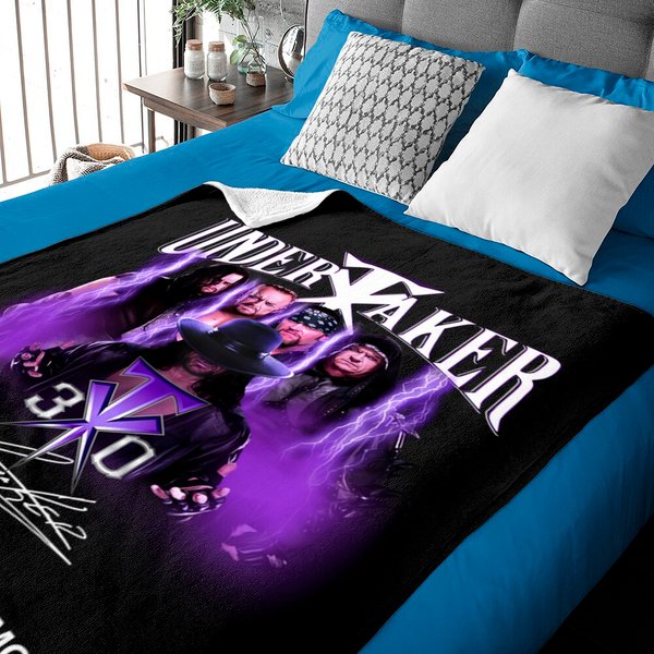 Undertake Signature 30 Years Memories Wrestling Baby Blankets-image