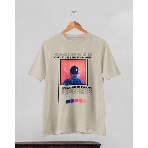 Chance The Rapper Shirt, Coloring Book Album Cover Shirt, Coloring Book, Chance The Rapper-image