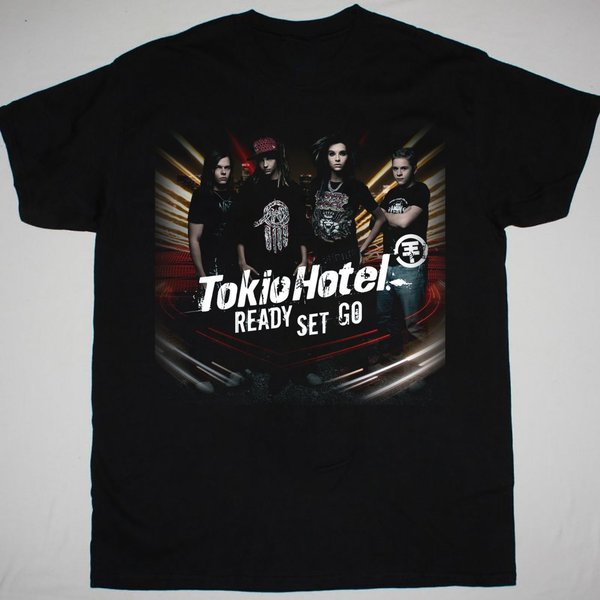 Tokio Hotel Ready, Set, Go Unisex, Vintage Tokio Hotel Band Shirt,-image