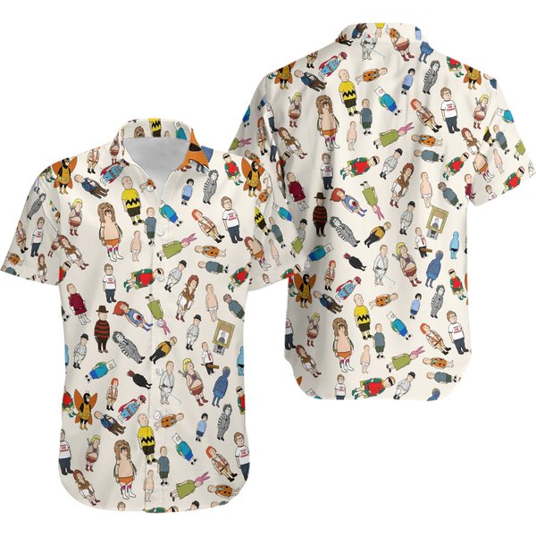 Bobby Hill Hawaiian Shirt, Men Shorts, Bobby Hill Shirts,Button Up Shirts-image
