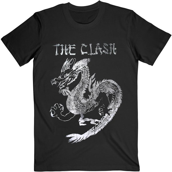 The Clash Dragon Vintage Tee T-Shirt Mens Unisex-image