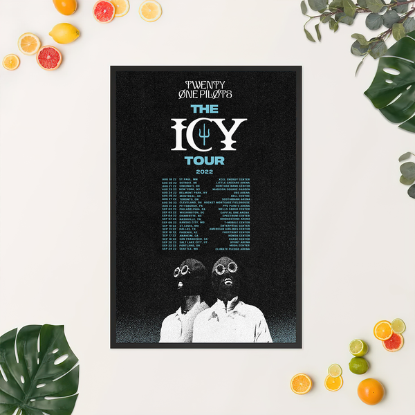 The Icy Tour Poster, Pilotss Band 2022 Tour Poster-image