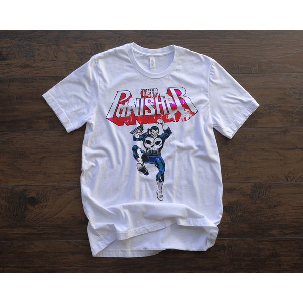 Vintage Punisher Graphic T-Shirt-image