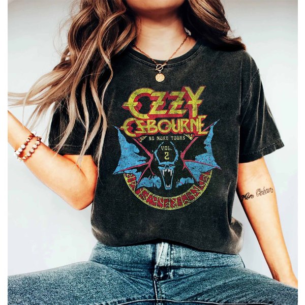 Ozzy Osbourne Shirt, Band Tee, Vintage Band Tee,-image