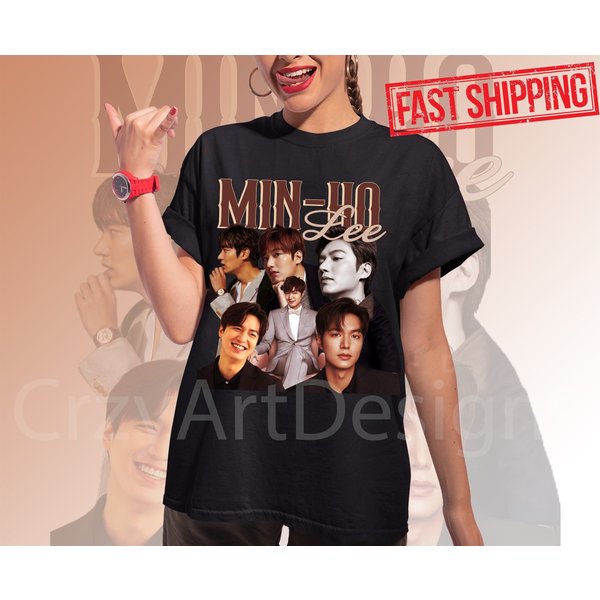 Vintage Bootleg Lee Min Ho Shirt-image