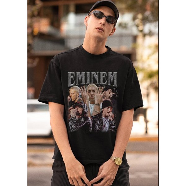 Eminem Vintage T-Shirt For Rap Fans-image