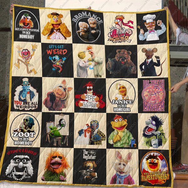 Muppet Show Blanket, Muppet Show Birthday Kid Gift-image