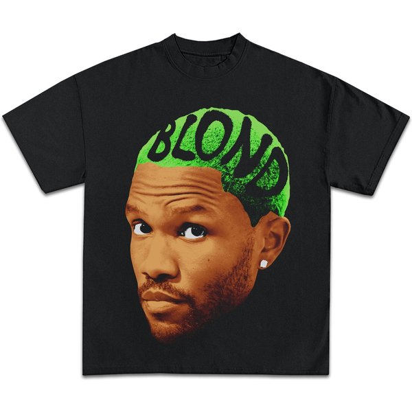 Frank Ocean T-Shirt, Rap Tee Jumbo Face Album Cover T-Shirt-image