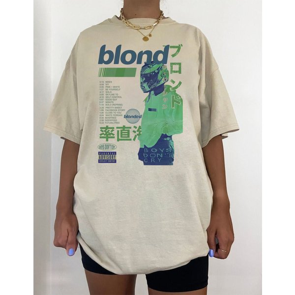 Frank Ocean Blonde Shirt, Blonde Album Shirt-image