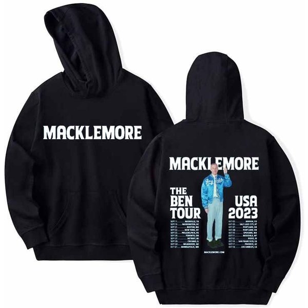 Macklemore The Ben Tour Usa 2023 Shirt, Macklemore Tour Double Side Hoodie-image