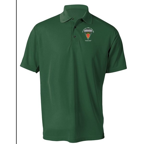 25th Infantry Division (airborne) -embroidered Moisture Wick Polo Shirt -6895