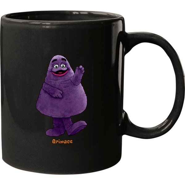 1970S Big Burger Joint Purple "Grimace" Monster Mascot Character Classic Mugs-image
