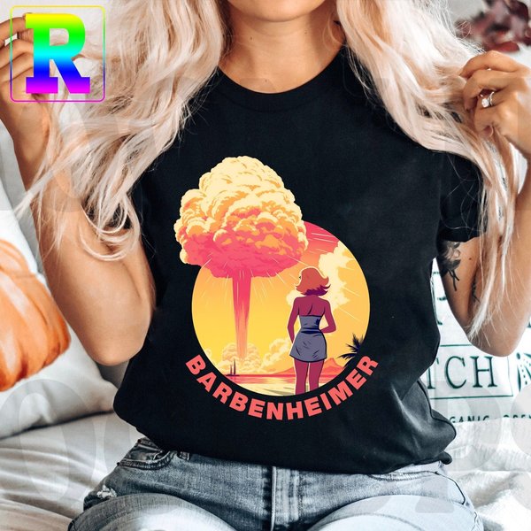Barbenheimer Shirt, Barbie Oppenheimer Shirt-image