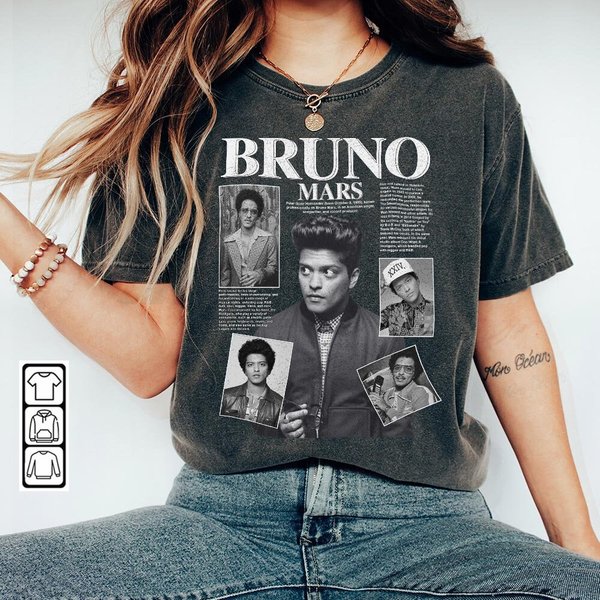 Bruno Mars Music Concert 2023 T-Shirt-image