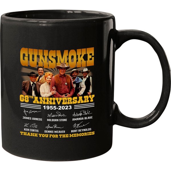 Gunsmoke Mugs For 68Th Anniversary-image