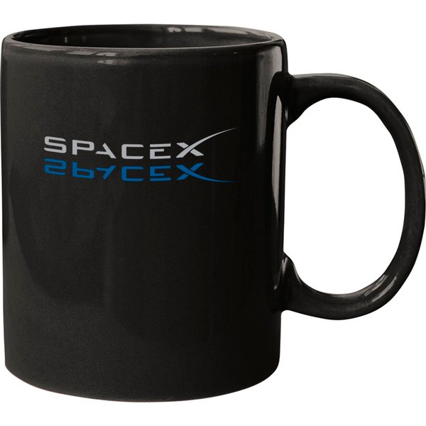 Spacex Mirrored Logo Mugs | Space Enthusiast Gift | Spacex Gifts
