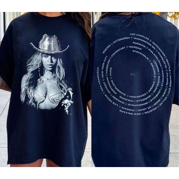 Beyonce Renaissance Tour 2023 T-Shirt, Beyonce Renaissance Two Sides Shirt-image