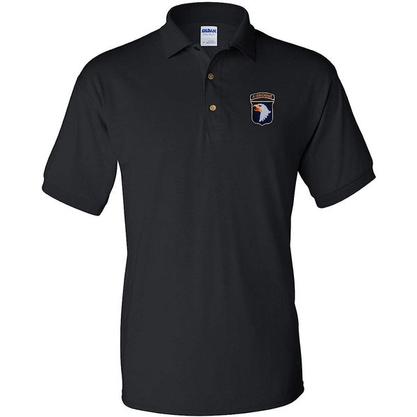 101St Airborne Division Screaming Eagle Embroidered Polo Shirt-image