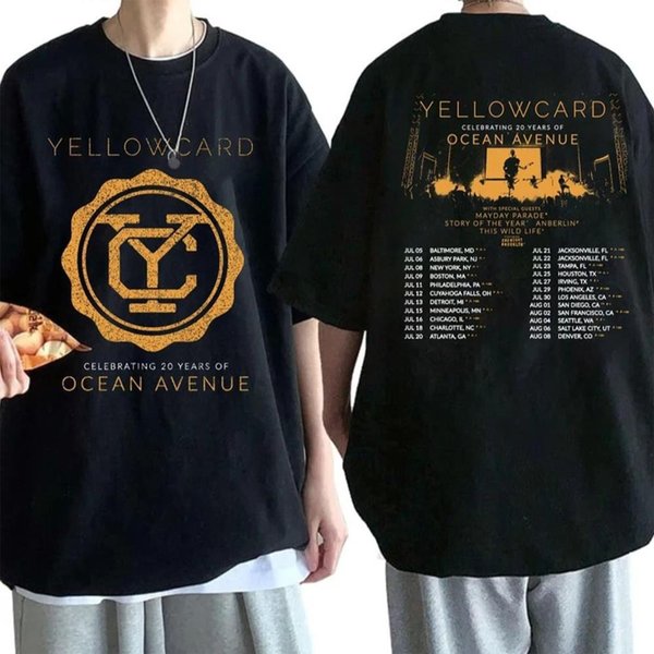 Yellowcard 2023 Tour Fan Shirt-image