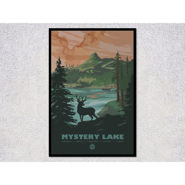 The Long Dark Mystery Lake Premium Matte Vertical Poster-image
