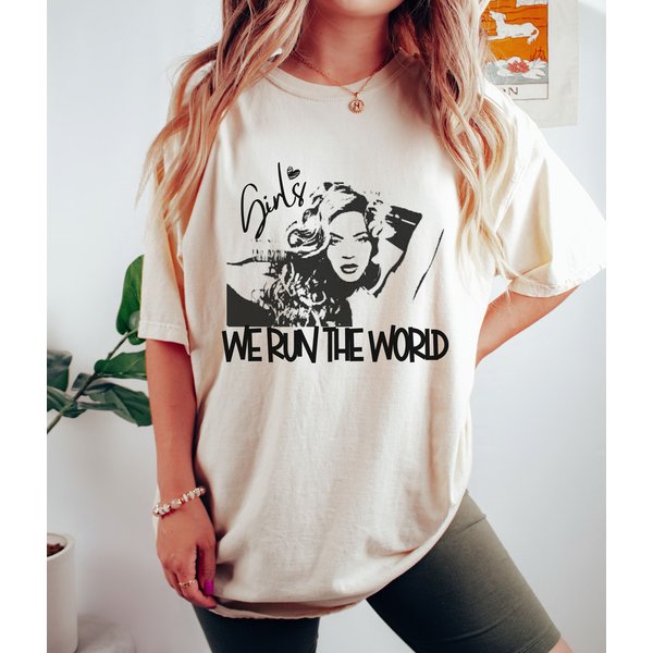 Who Run The World Shirt, Who Runs The World Girls, Beyonce Renaissance Shirt-image