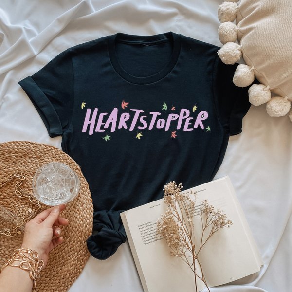 Heartstopper Leaves Shirt, Nick And Charlie Lgbt Shirt-image