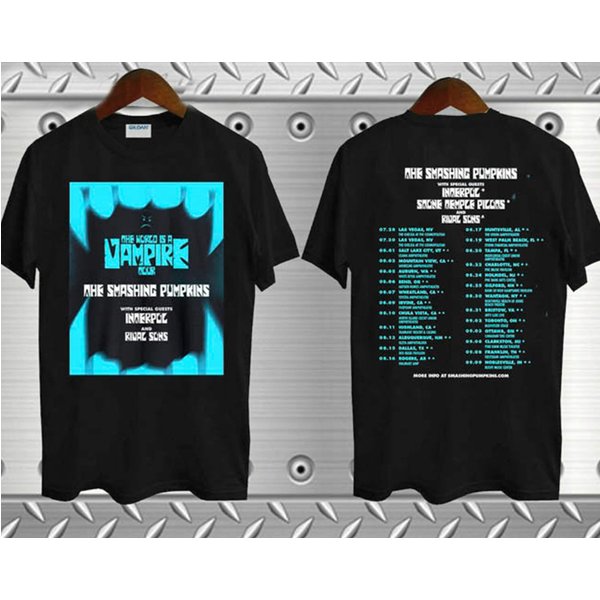 The Smashing Pumpkins The World Is A Vampire Tour 2023 Shirt-image