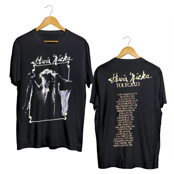 Stevie Nicks Tour 2023 Live In Concert T Shirt-image