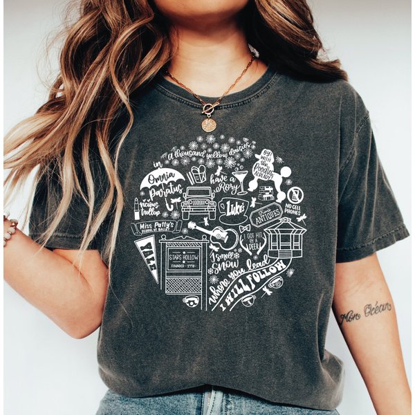 Stars Hollow Shirt, Stars Hollow Luke's Diner Shirt, Founded 1779-image