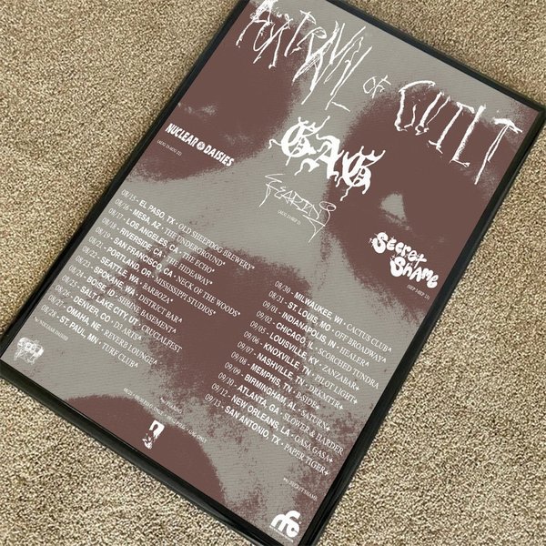 Portrayal Of Guilt 2023 Tour Poster-image