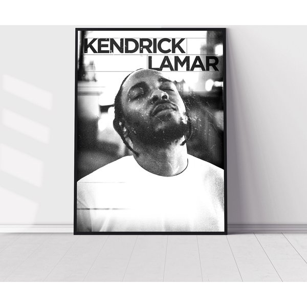 Kendrick Lamar Poster, Kendrick Lamar Art Music Poster-image