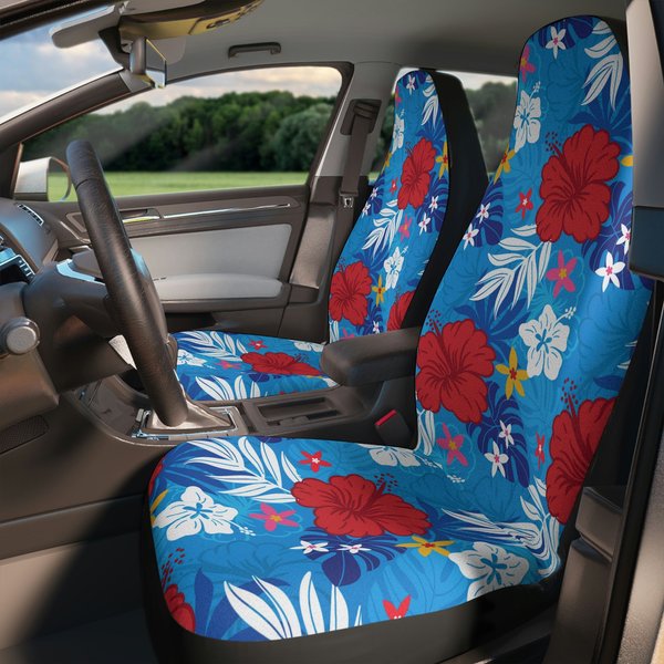 Hawaiian Pattern Car Seat Covers-image