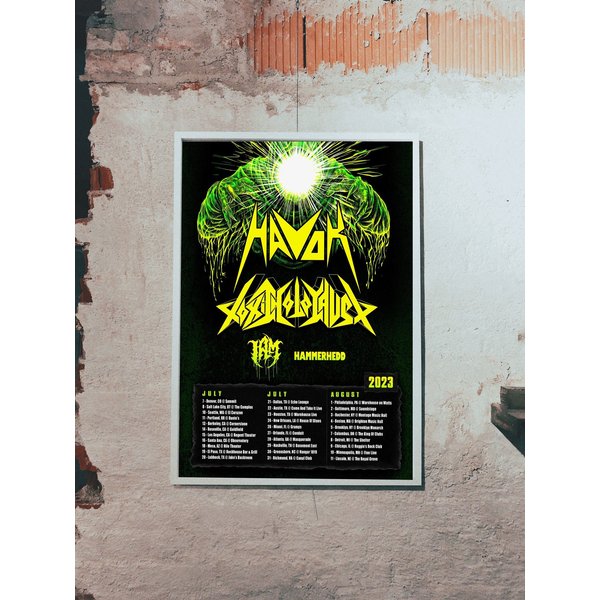 Havok Toxic Holocaust Tour 2023 Poster-image